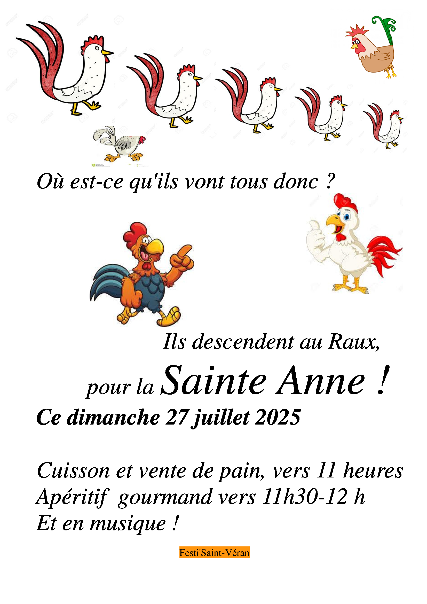 affiche ste anne 2025